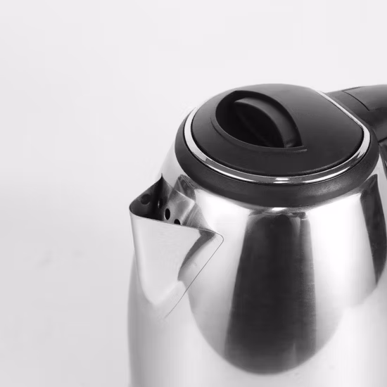 Bouilloire électrique d'appareil de cuisine en acier inoxydable de 1,8 L