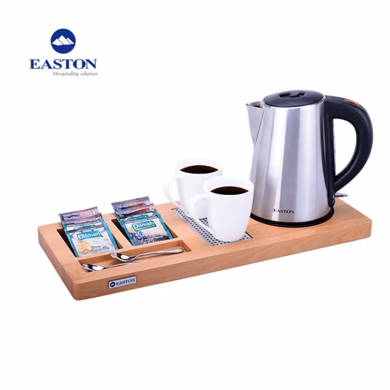 Bouilloire électrique sans fil pour hôtel, capacité de 0,8 L, avec contrôle Strix