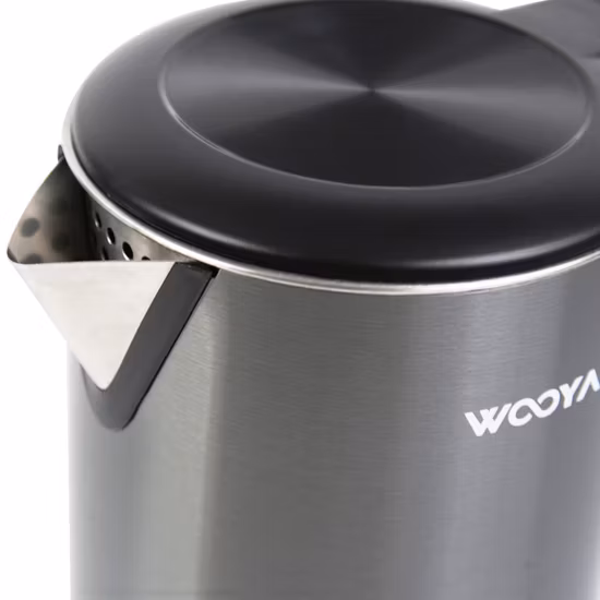 Bouilloire à finition brillante bleue, 1,8 L, 1850 W, modèle No Wey